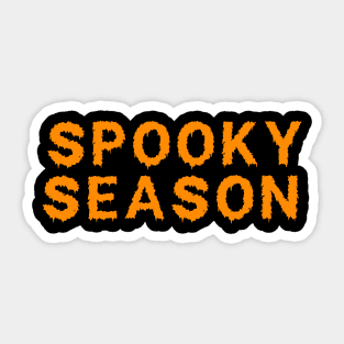 Spooky Season Halloween T Shirt Sticker